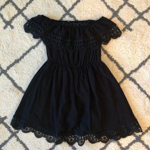 Black Off The Shoulder Dress